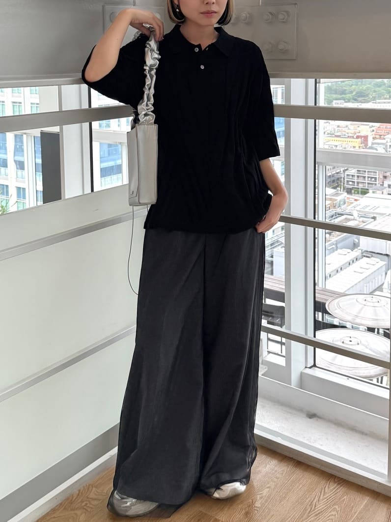 川本葵さんの「tk.TAKEO KIKUCHI｜」を使ったコーディネート