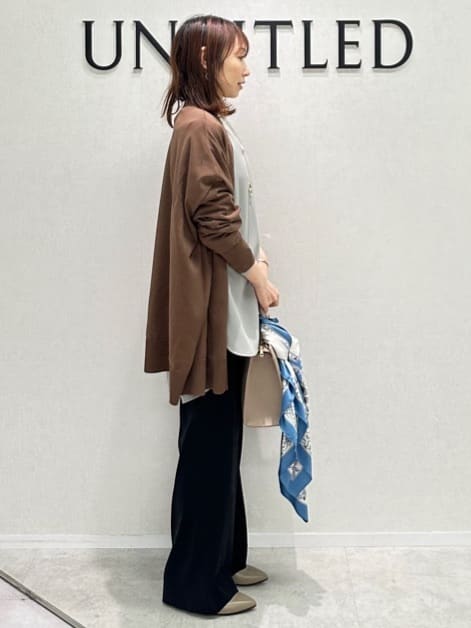 Miwaさんの「UNTITLED｜ライトダブルリングネックレス」を使ったコーディネート