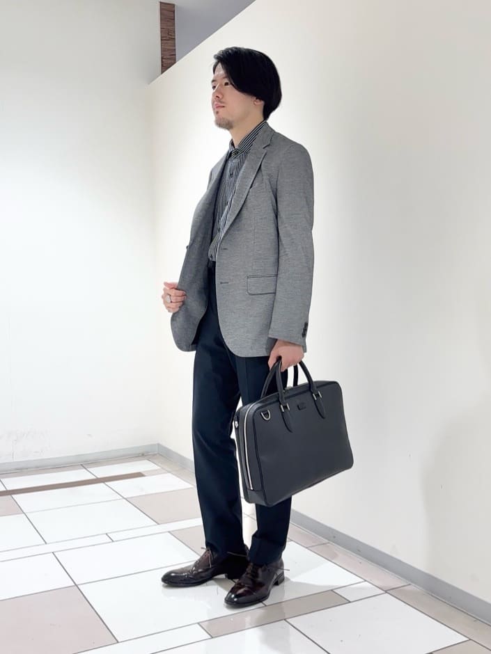 及川さんの「TAKEO KIKUCHI｜ストレートチップシューズ[ メンズ ビジネス シューズ 結婚式 ]」を使ったコーディネート