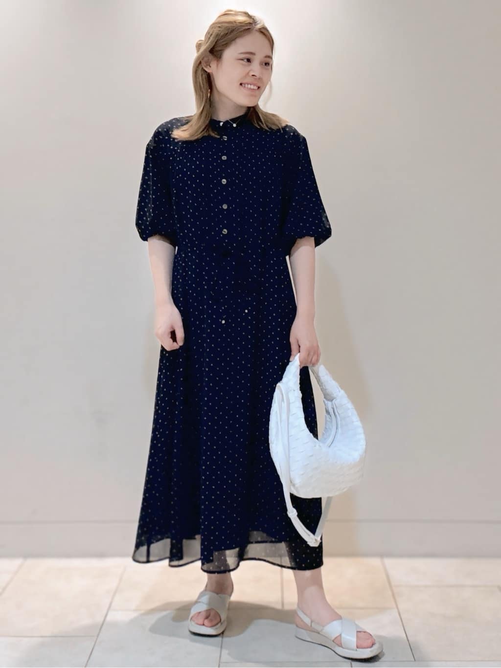 S&auml;K&iuml;さんの「Reflect｜◆【夏SALE／WEB先行カラーあり／リボン取り外し可／マシンウォッシュ可】コツキ柄プリントワンピー」を使ったコーディネート