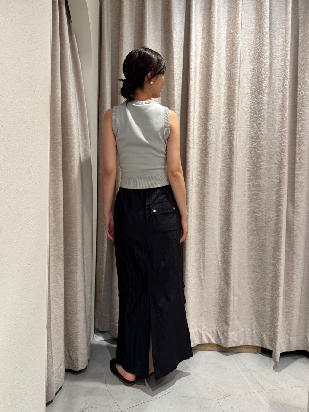 uchi__yamaさんの「CODE A｜design knit tank」を使ったコーディネート