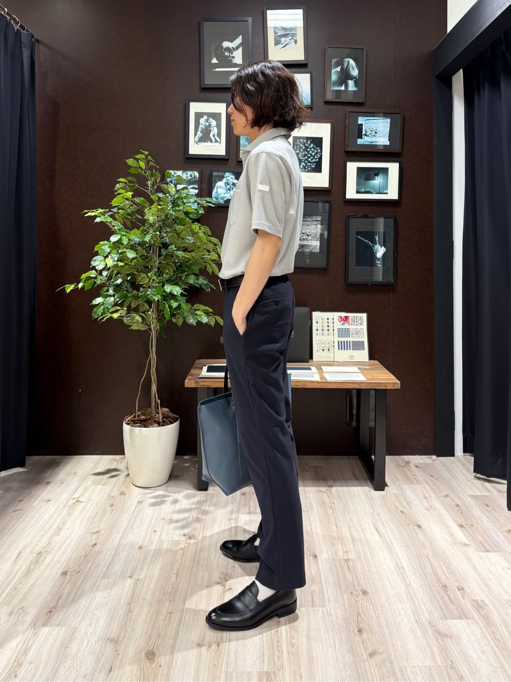 Kaiさんの「TAKEO KIKUCHI｜コインローファー」を使ったコーディネート