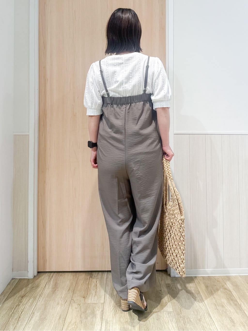 mimoさんの「SHOO･LA･RUE｜◆【高レビュー/累計販売35万足突破】片手ではけるサンダル シューダル 25SS」を使ったコーディネート