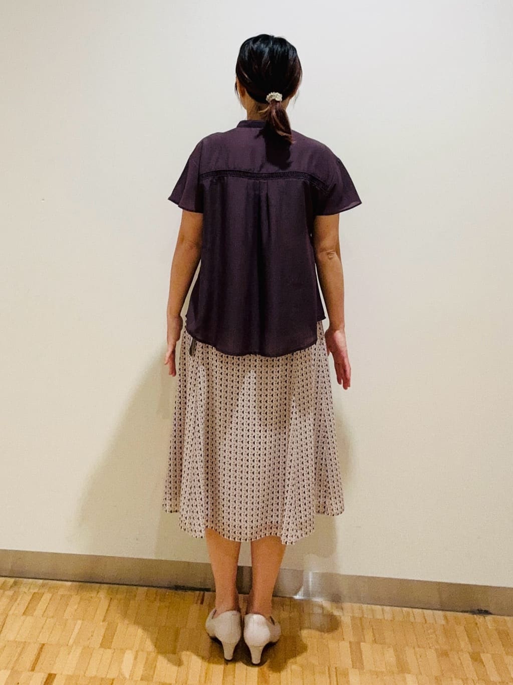 haseさんの「Reflect｜◆【選べる7色◎／手洗い可】フロントピンタックデザインブラウス」を使ったコーディネート