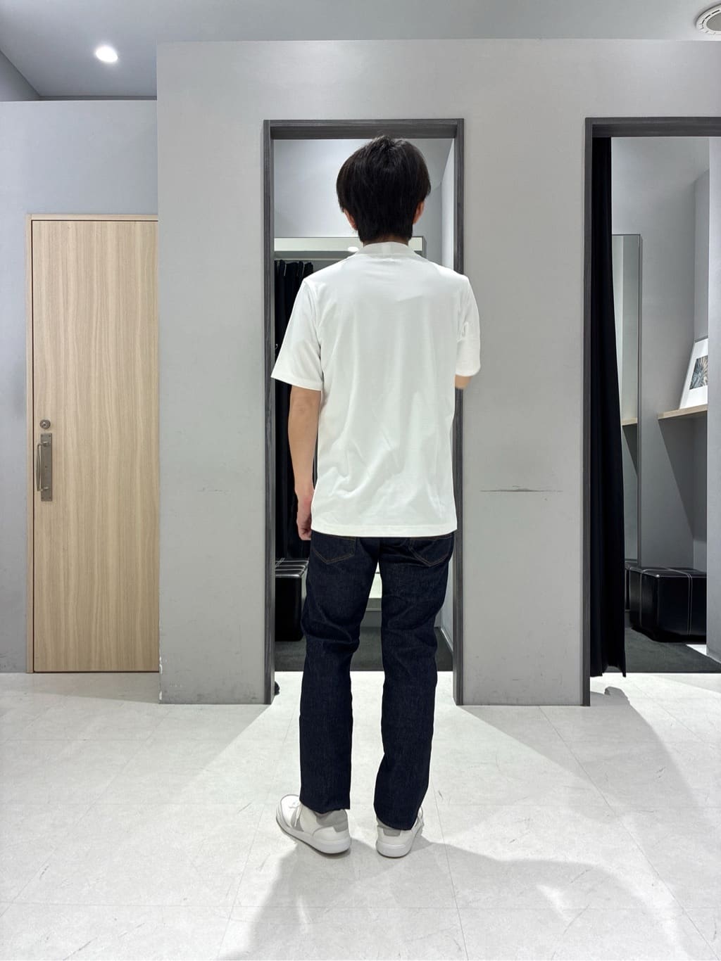 わいずみさんの「TAKEO KIKUCHI｜【抗菌防臭／9色5サイズ展開】ハニカムメランジ ポロシャツ」を使ったコーディネート