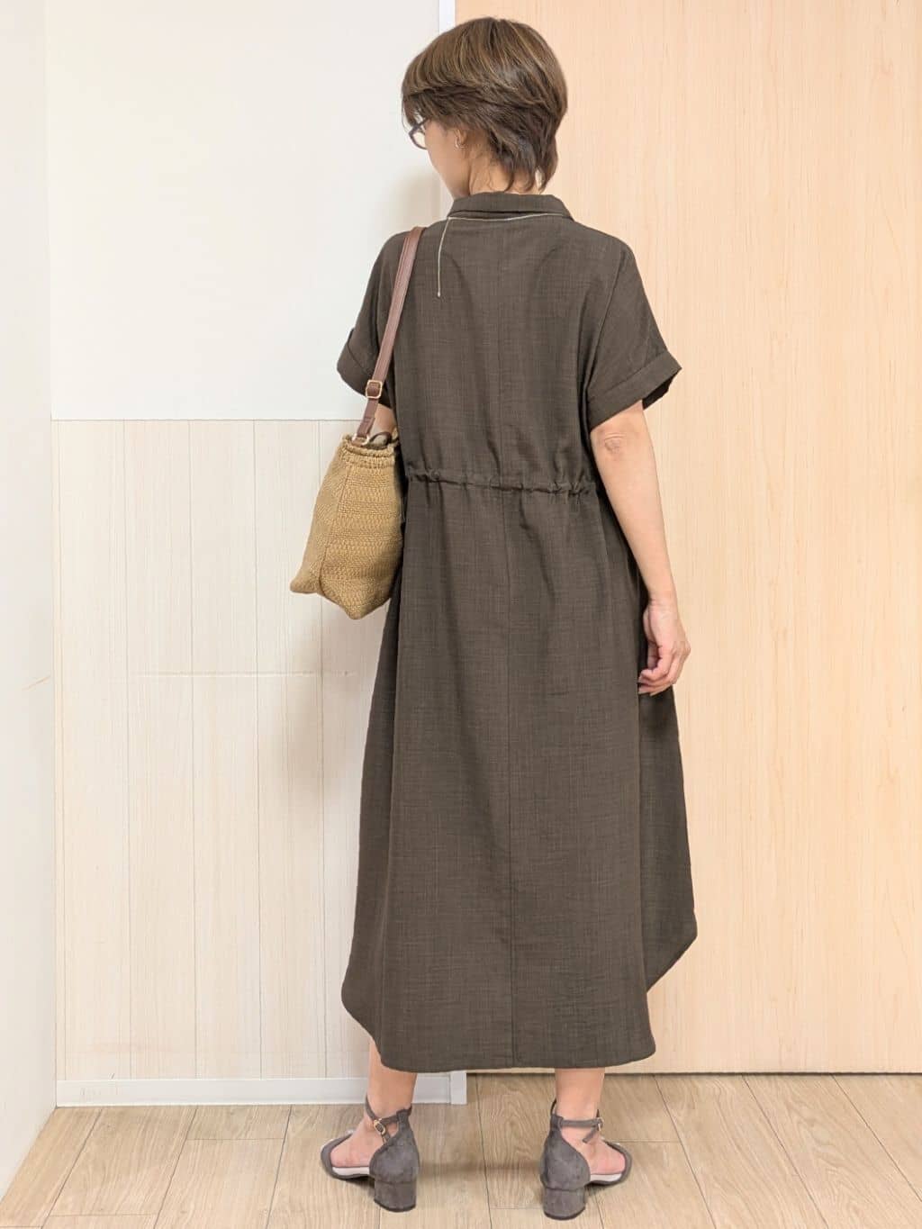 YuAさんの「SHOO･LA･RUE｜◆カジュアルにもきれいめにも アンクルストラップサンダル」を使ったコーディネート