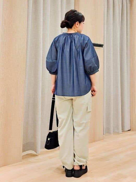 ふるさんの「grove｜【Lee別注】撥水サイドドロストショルダー」を使ったコーディネート