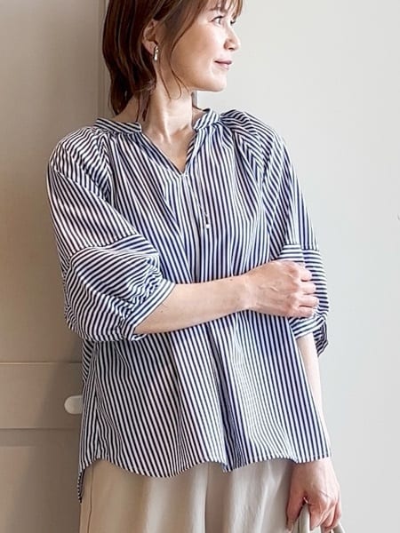 yamakoさんの「grove｜サマーハイパーストレッチワイドパンツ」を使ったコーディネート