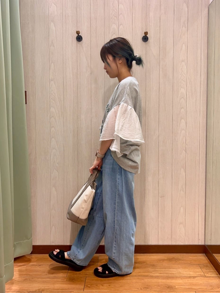 すずさんの「SHOO･LA･RUE｜◆【2WAY】キャンバストートバッグ」を使ったコーディネート