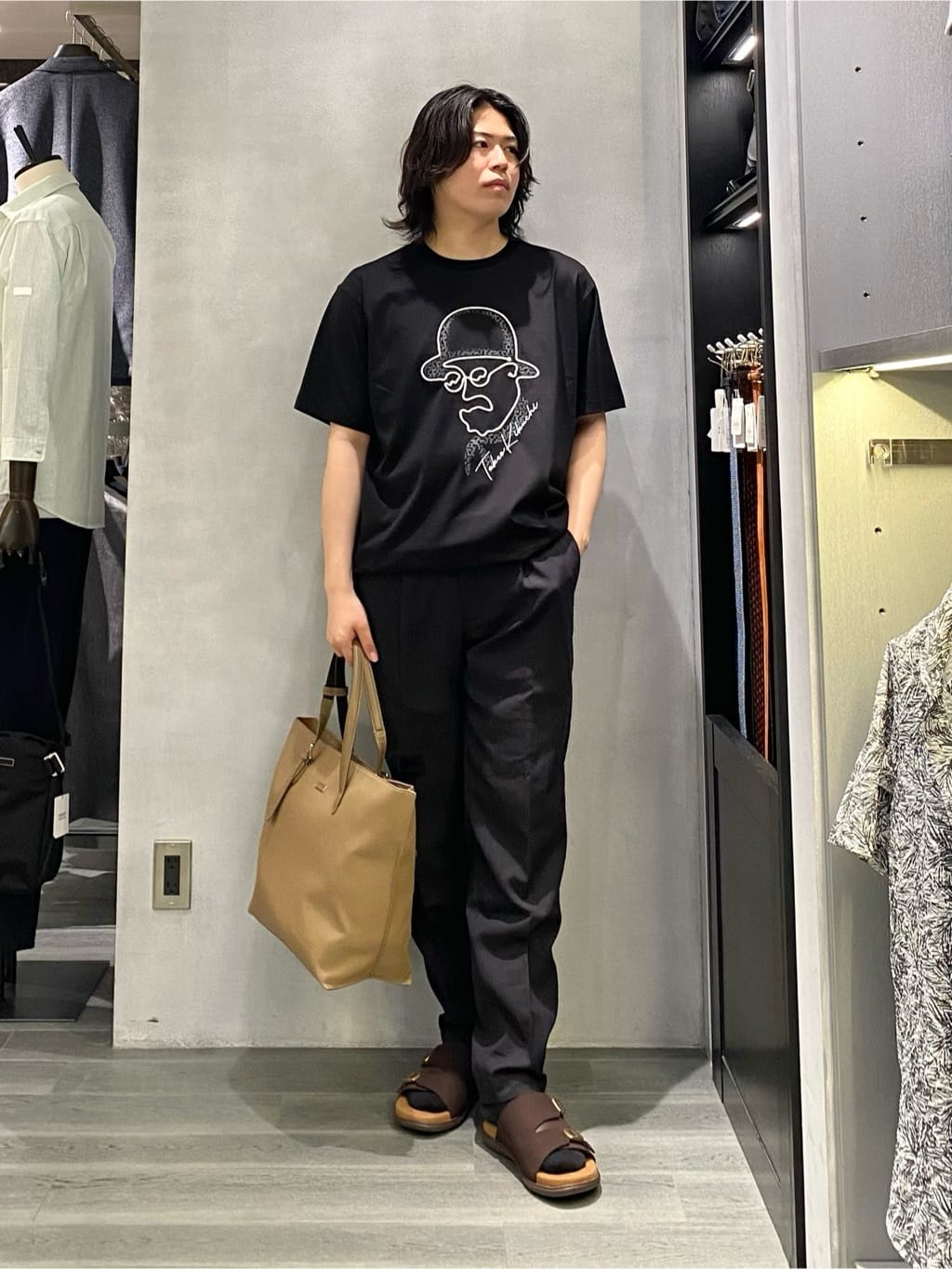 nishiさんの「TAKEO KIKUCHI｜」を使ったコーディネート