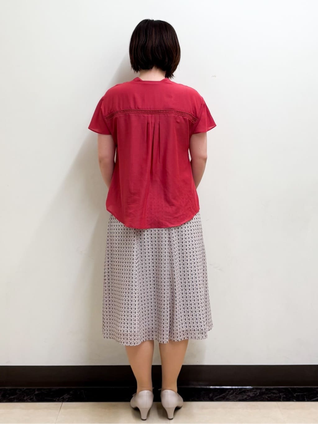 ミヨさんの「Reflect｜◆【選べる7色◎／手洗い可】フロントピンタックデザインブラウス」を使ったコーディネート
