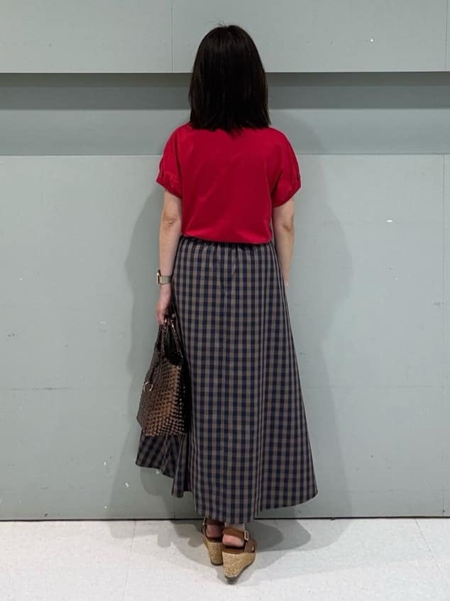 makiさんの「UNTITLED｜【ステンレス】レイヤードチェーンネックレス」を使ったコーディネート