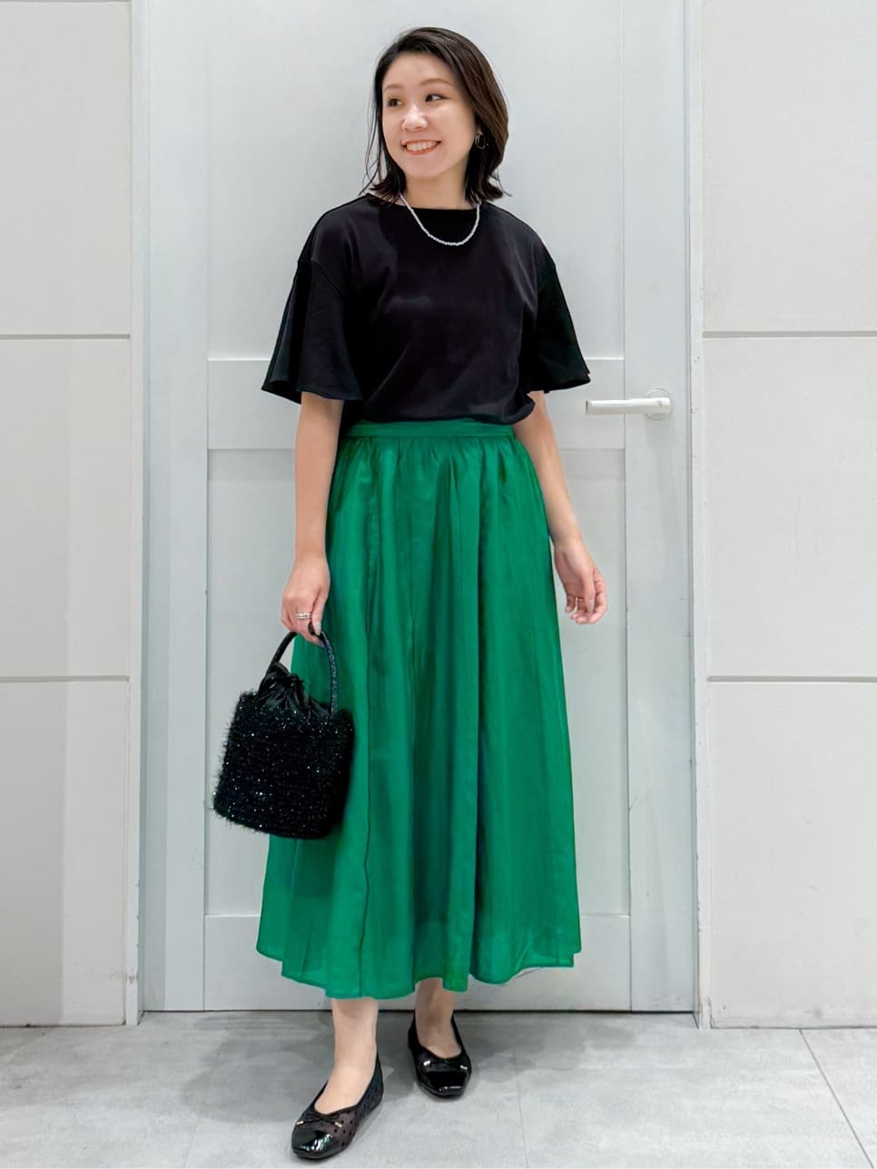 yuka.aさんの「OPAQUE.CLIP｜【定番/6color】名品フラットバレエシューズ」を使ったコーディネート