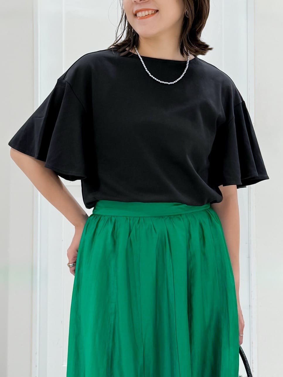 yuka.aさんの「OPAQUE.CLIP｜【定番/6color】名品フラットバレエシューズ」を使ったコーディネート