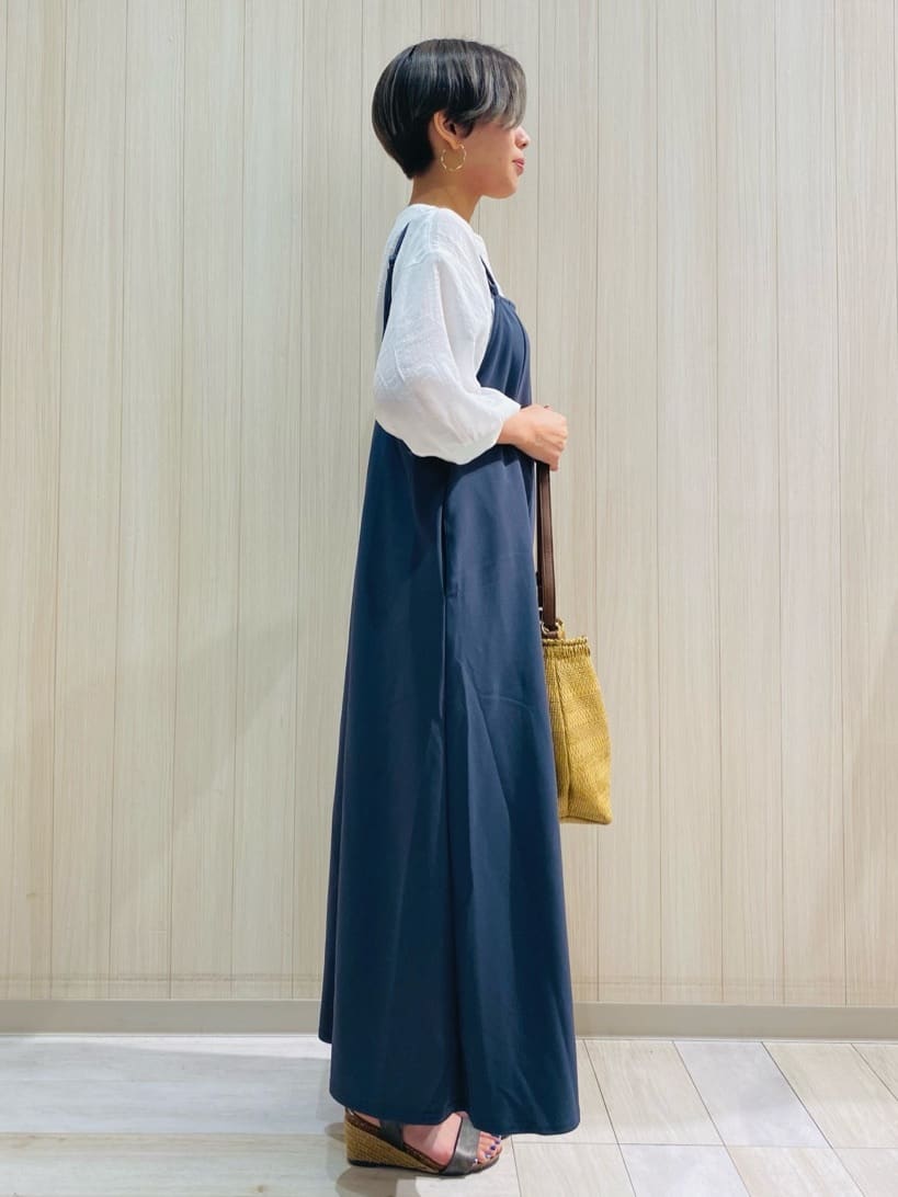 suzuさんの「SHOO･LA･RUE｜◆ペーパーショルダーバッグ」を使ったコーディネート