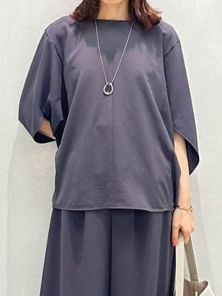 Miwaさんの「UNTITLED｜フープトップネックレス」を使ったコーディネート