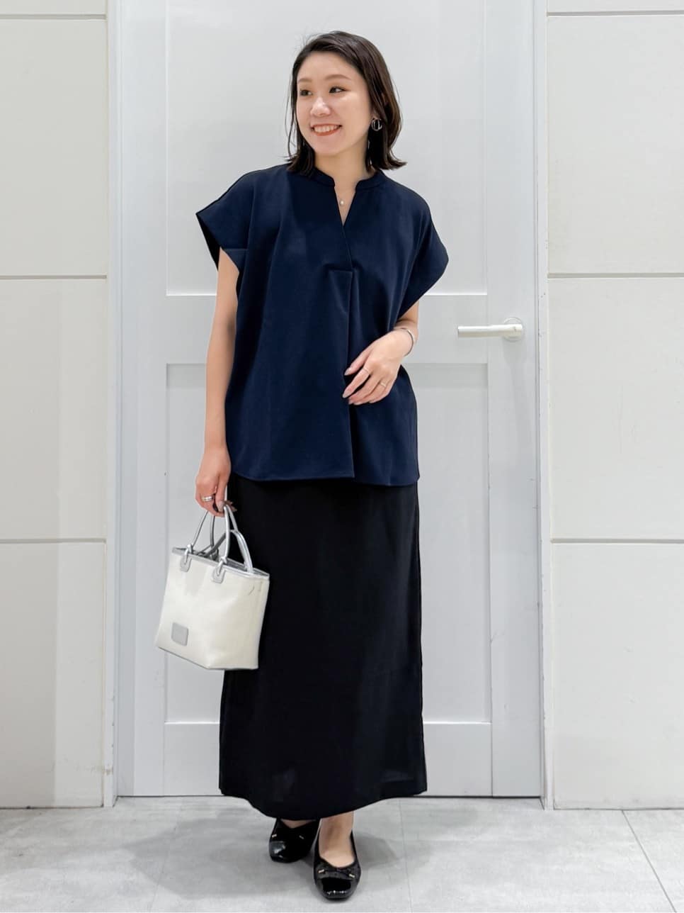 yuka.aさんの「OPAQUE.CLIP｜【定番/6color】名品フラットバレエシューズ」を使ったコーディネート