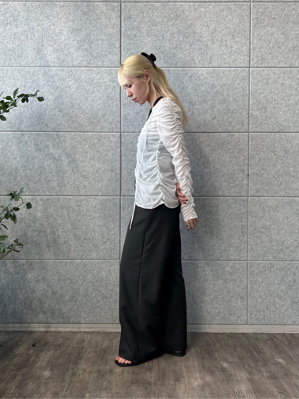 honoka Aさんの「CODE A｜【Cup-in】design cut tank」を使ったコーディネート
