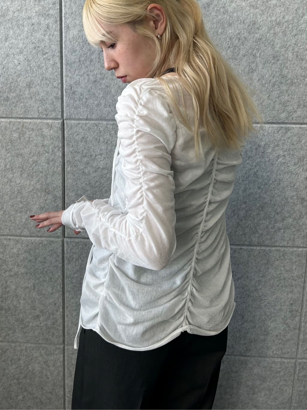 honoka Aさんの「CODE A｜【Cup-in】design cut tank」を使ったコーディネート