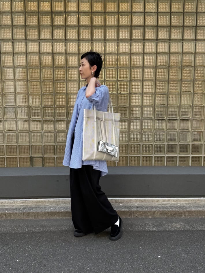Kさんの「HIROKO HAYASHI｜PANIER（パニエ） トートバッグL」を使ったコーディネート
