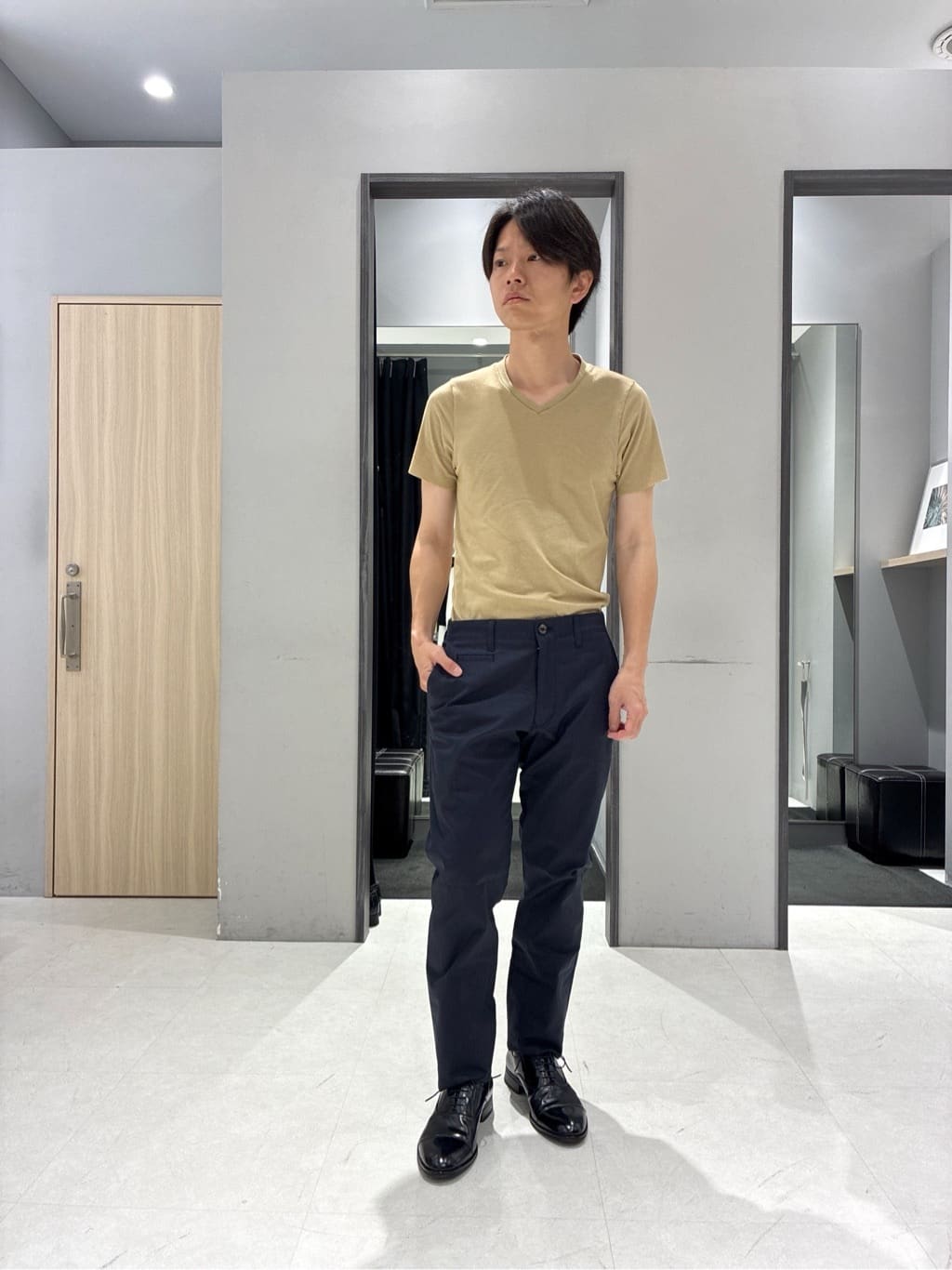 わいずみさんの「TAKEO KIKUCHI｜【GUNZE&times;TAKEO KIKUCHI】メンズインナー「ステルス(R)」」を使ったコーディネート