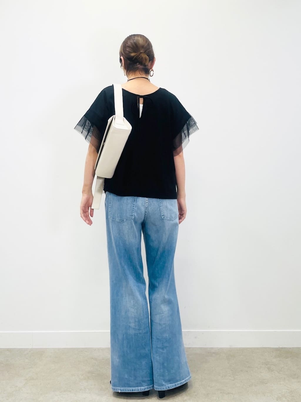 KAYOさんの「UNTITLED｜リングコードトップネックレス」を使ったコーディネート
