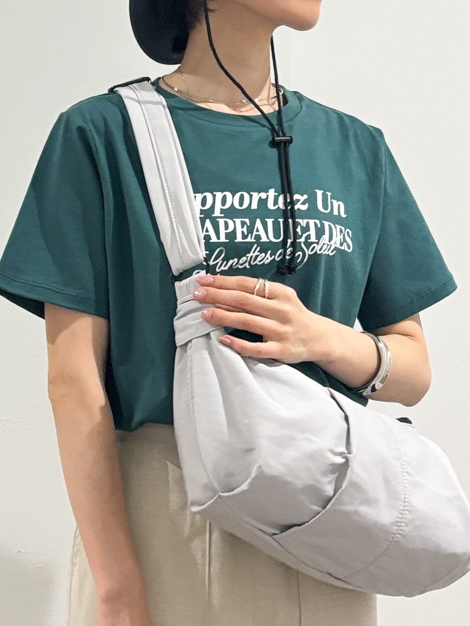 kumiさんの「OPAQUE.CLIP｜◆サーフロゴTシャツ【洗濯機洗い可】」を使ったコーディネート