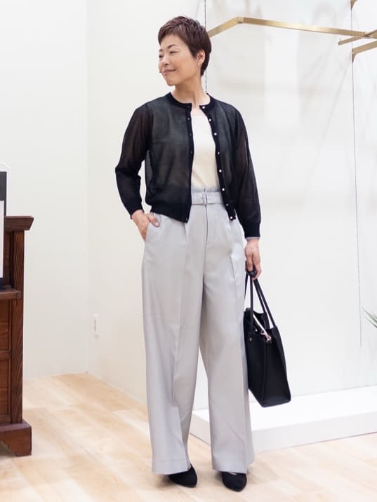 シュウコさんの「grove｜【人間工学】つつまれフィットパンプス【入卒対応可】」を使ったコーディネート