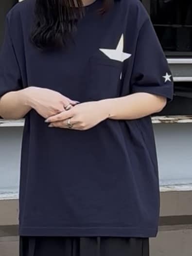 ミヅキさんの「tk.TAKEO KIKUCHI｜◆スターTシャツアソート」を使ったコーディネート