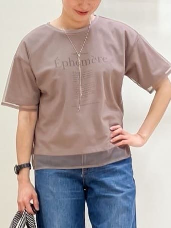 Keiさんの「grove｜【Lee&times;grove別注】WIDE DENIM PANTS」を使ったコーディネート
