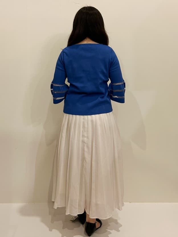 ちゃこさんの「OPAQUE.CLIP｜◆シアープリーツスカート【洗濯機洗い可】」を使ったコーディネート