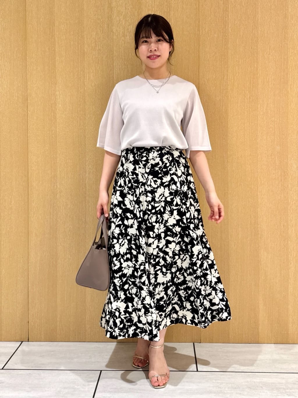 nanaさんの「UNTITLED｜【ステンレス】レイヤードチェーンネックレス」を使ったコーディネート