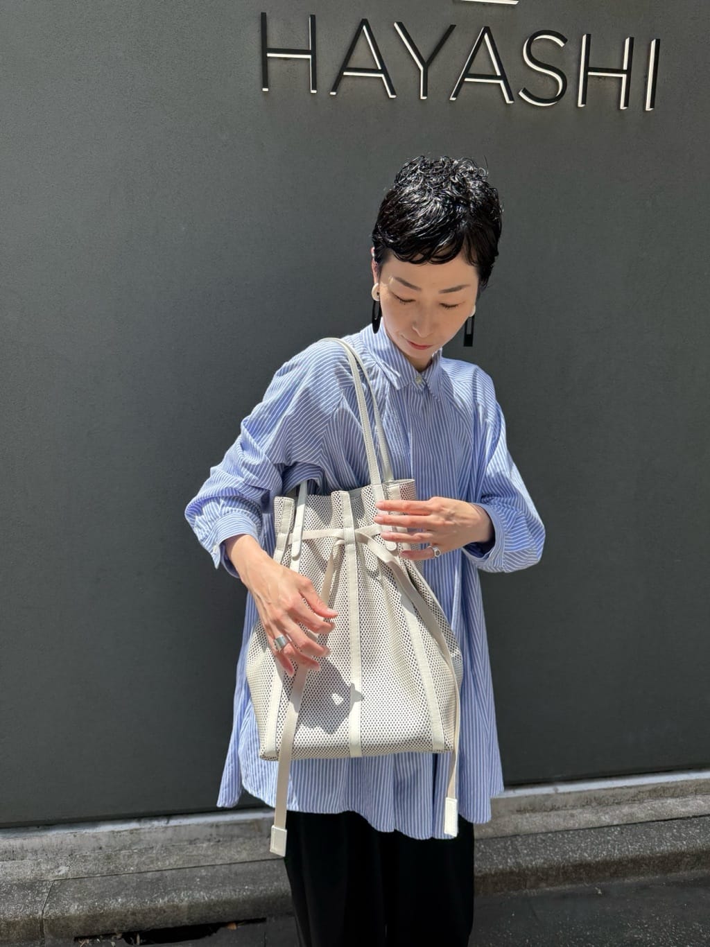 Kさんの「HIROKO HAYASHI｜PANIER（パニエ） トートバッグL」を使ったコーディネート