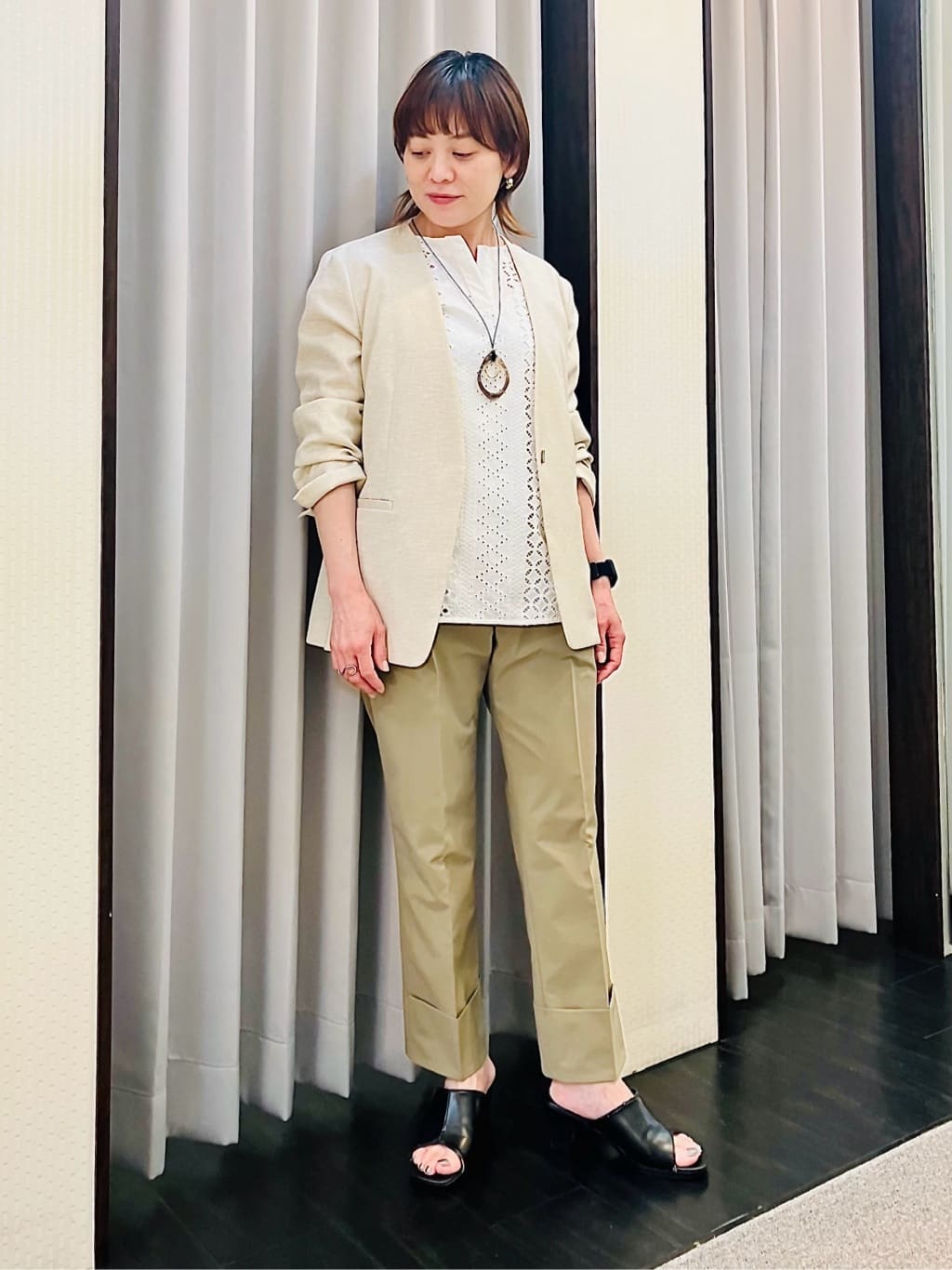 YUKIさんの「INDIVI｜」を使ったコーディネート