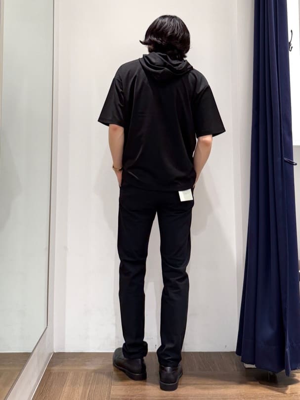 Tightさんの「THE SHOP TK｜【オールシーズン穿ける！】7DAYSストレッチへリンボンパンツ　ON&hArr;OFF兼用」を使ったコーディネート