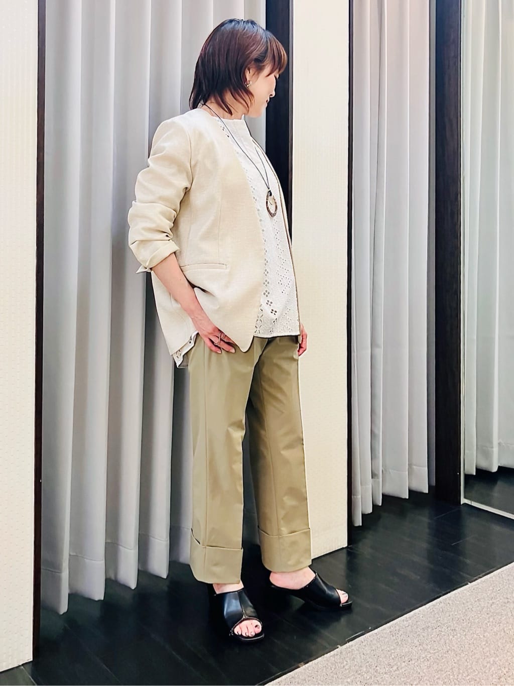 YUKIさんの「INDIVI｜」を使ったコーディネート