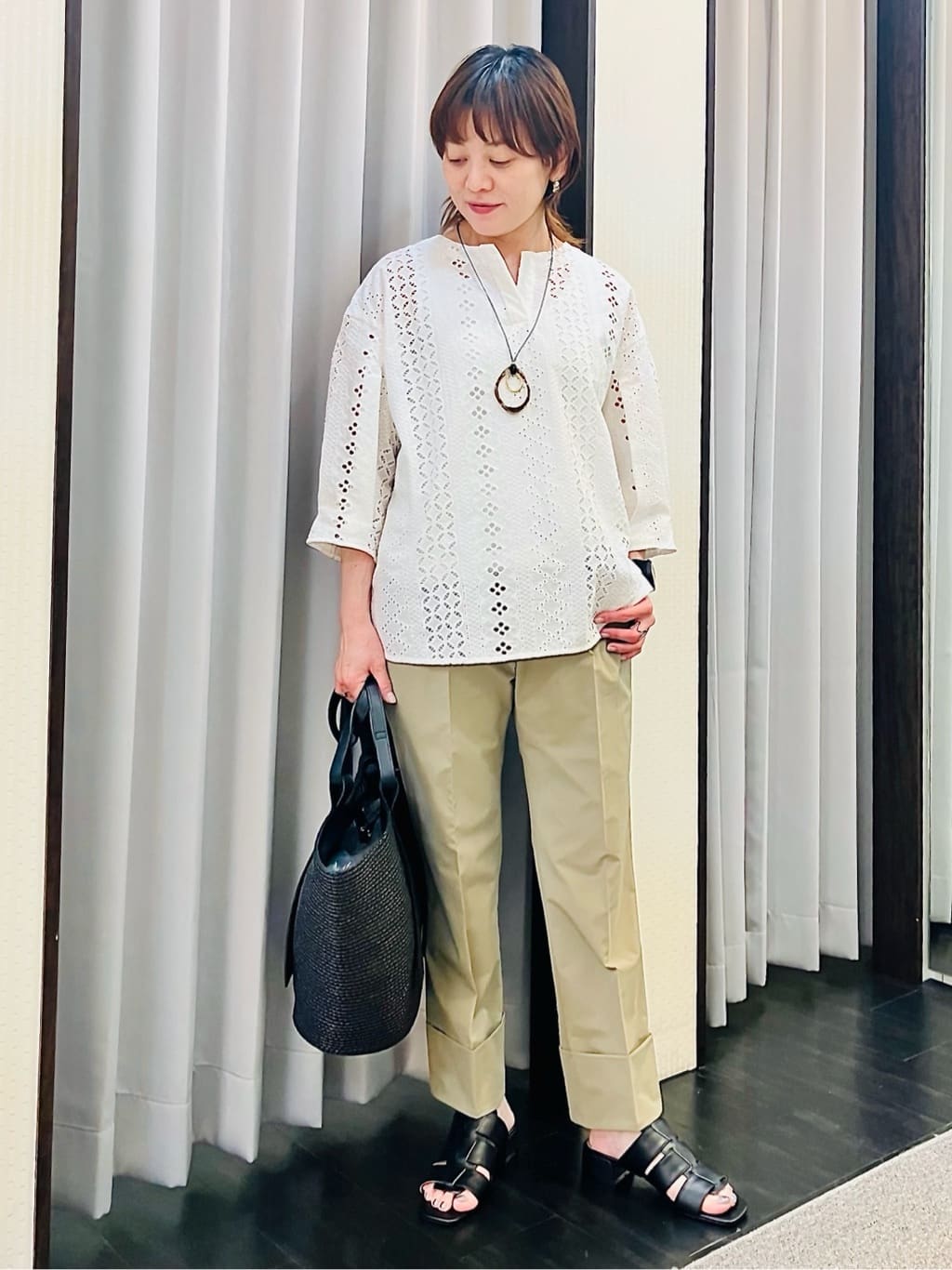 YUKIさんの「INDIVI｜」を使ったコーディネート