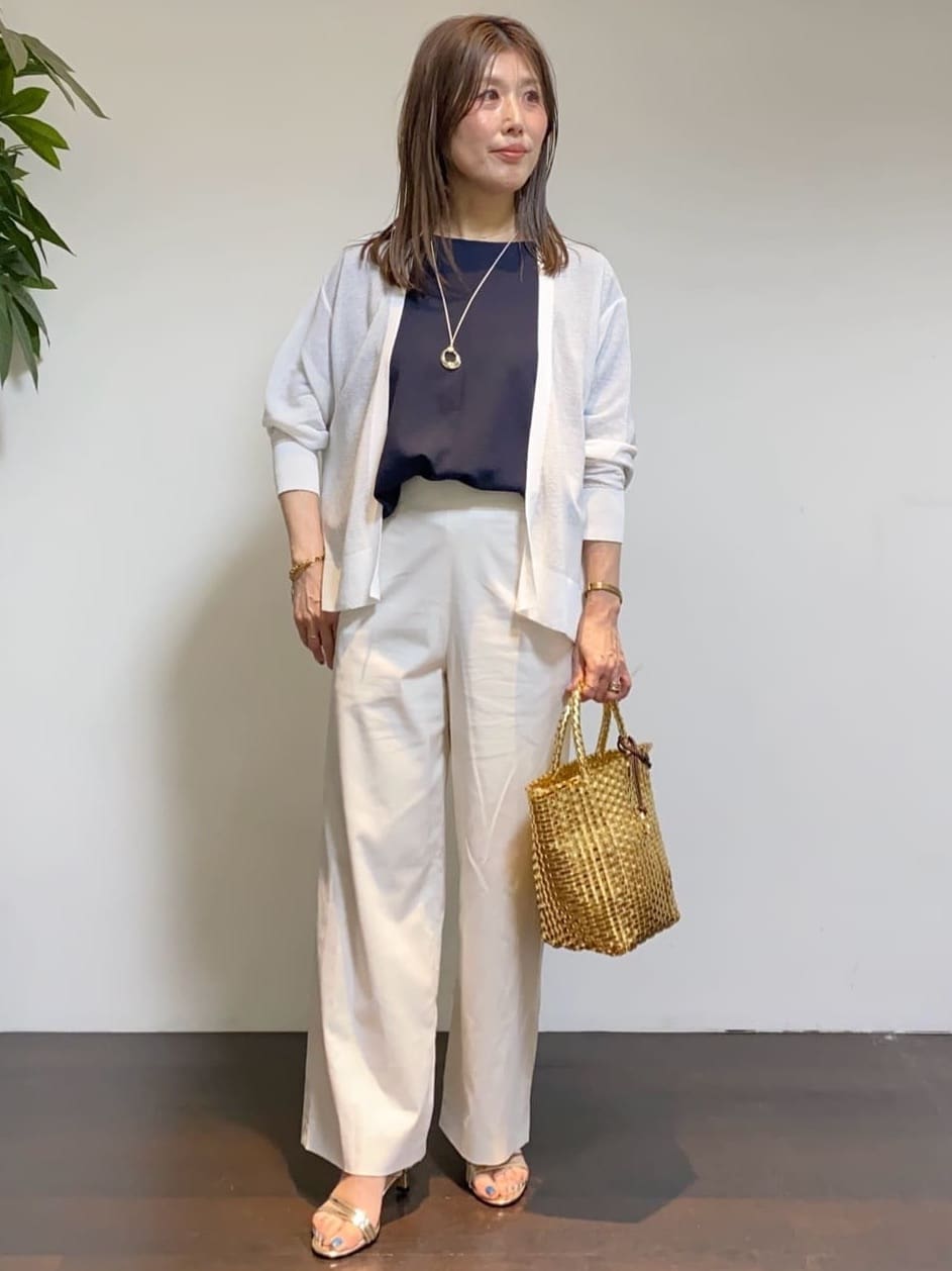 tomoさんの「UNTITLED｜コットンキャミソール」を使ったコーディネート