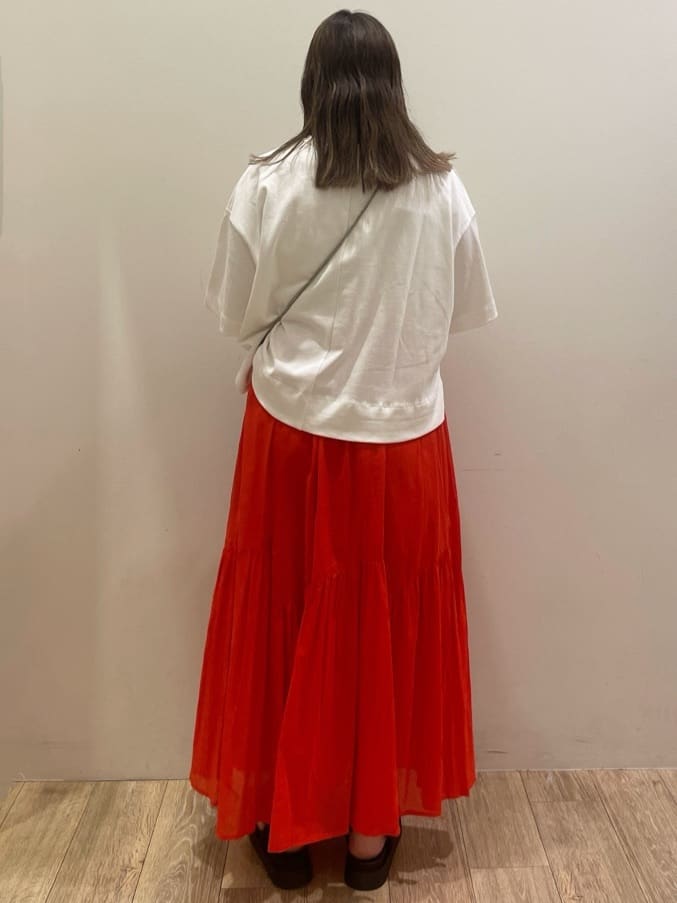 Keiさんの「index｜◆《5色展開》ワイドシルエットTシャツ【洗濯機洗い可】」を使ったコーディネート