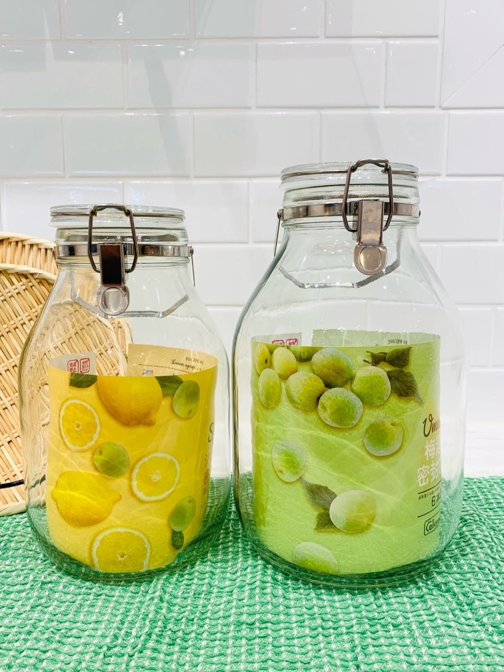 mikachoさんの「212 KITCHEN STORE｜◆取っ手密封ビン 3L ＜Cellarmate セラーメイト＞」を使ったコーディネート
