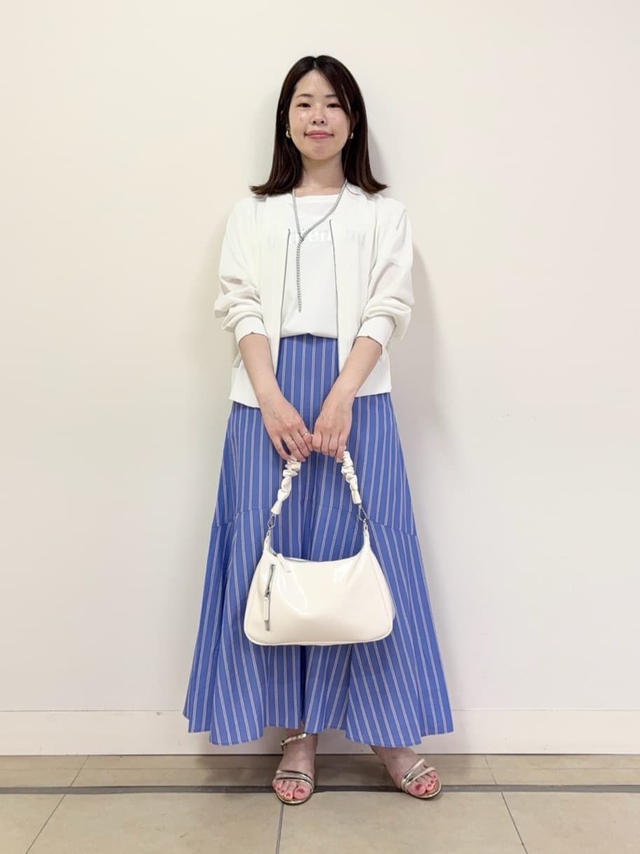 asamiさんの「UNTITLED｜【セレモニー】パール調フリークリップネックレス」を使ったコーディネート