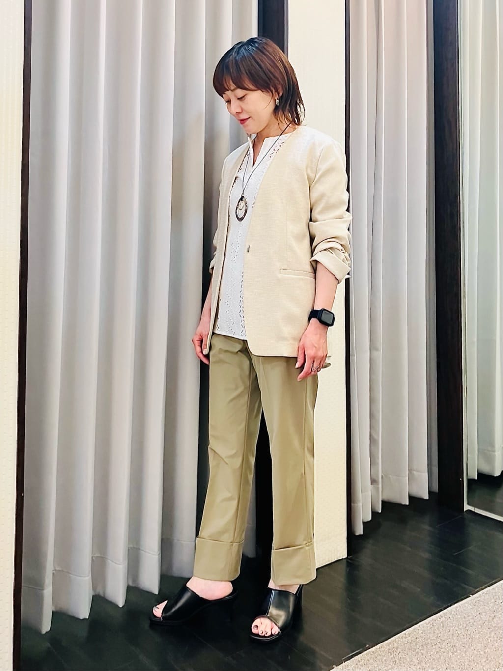 YUKIさんの「INDIVI｜」を使ったコーディネート