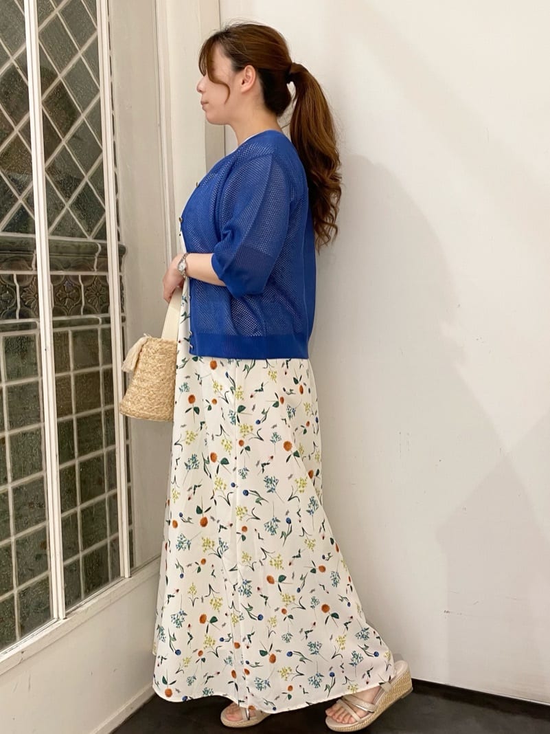 なるみんさんの「grove｜◆【コラボITEM】DILIGENCE PARLOUR キャミワンピース」を使ったコーディネート