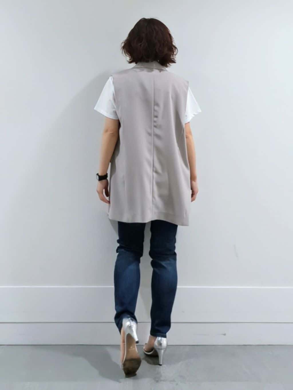 ミズタさんの「UNTITLED｜【Healthy DENIM&times;UNTITLED】別注 R Mrytle（リマートル）テーパードデニム」を使ったコーディネート