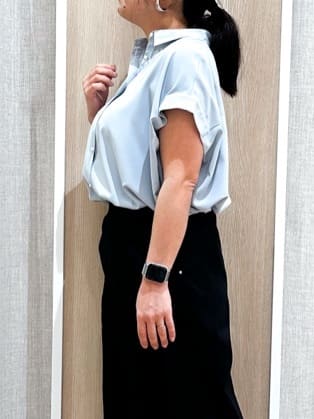 naoさんの「grove｜サマーハイパーストレッチワイドパンツ」を使ったコーディネート