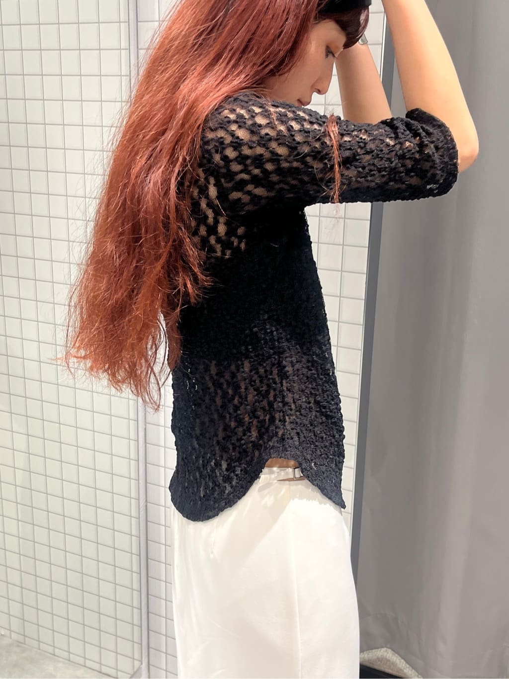 Rielさんの「CODE A｜lace layered pullover」を使ったコーディネート
