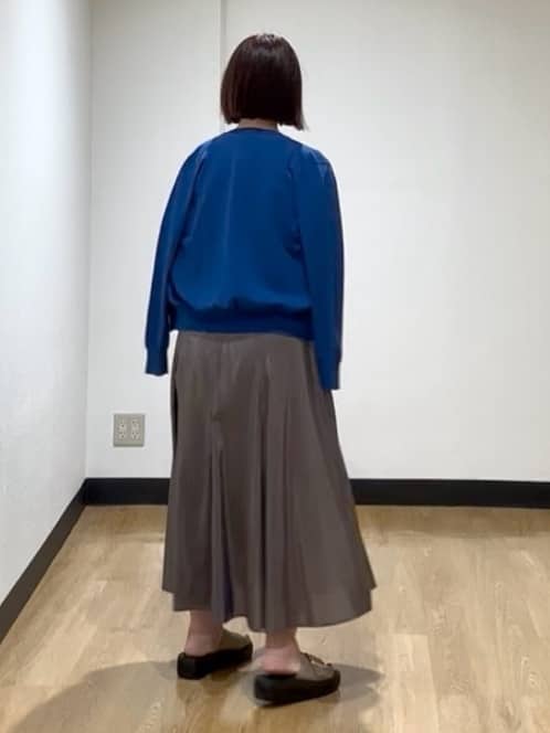 MIKIKOさんの「UNTITLED｜◆【11色展開/コットン100/アンサンブル可能】クルーカーディガン」を使ったコーディネート