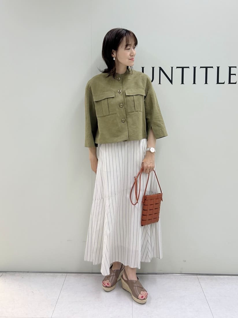 Mikiさんの「UNTITLED｜【ステンレス】ショートラリエット」を使ったコーディネート