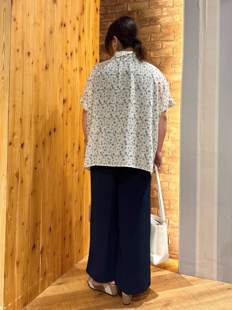 ゆかぴさんの「SHOO･LA･RUE｜◆【洗える/S-LL】色違いで揃えたい テレコリブタンクトップ」を使ったコーディネート