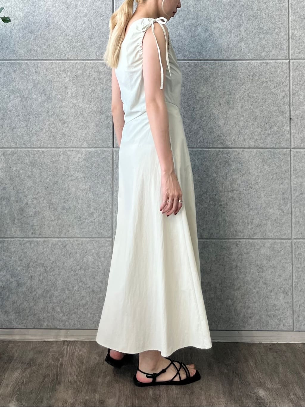 honoka Aさんの「CODE A｜asymmetry ribbon one－piece」を使ったコーディネート
